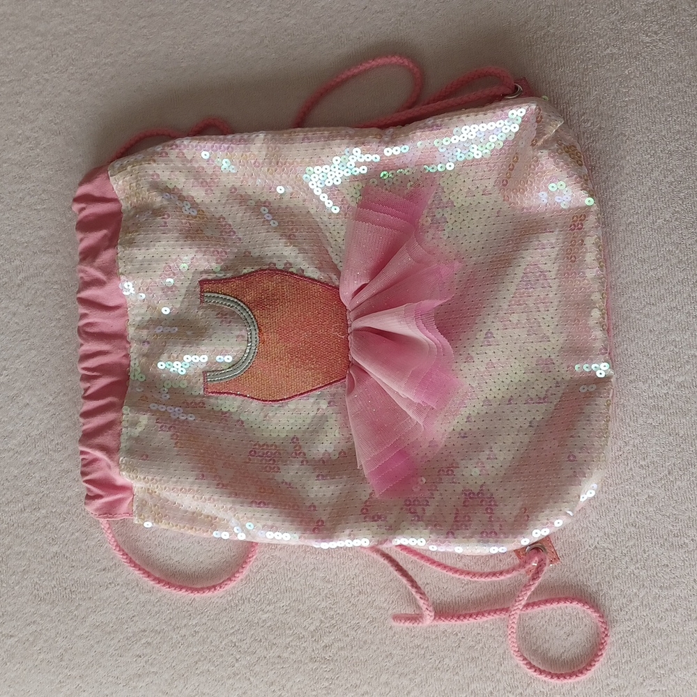 Claire's Ballet Drawstring Bag